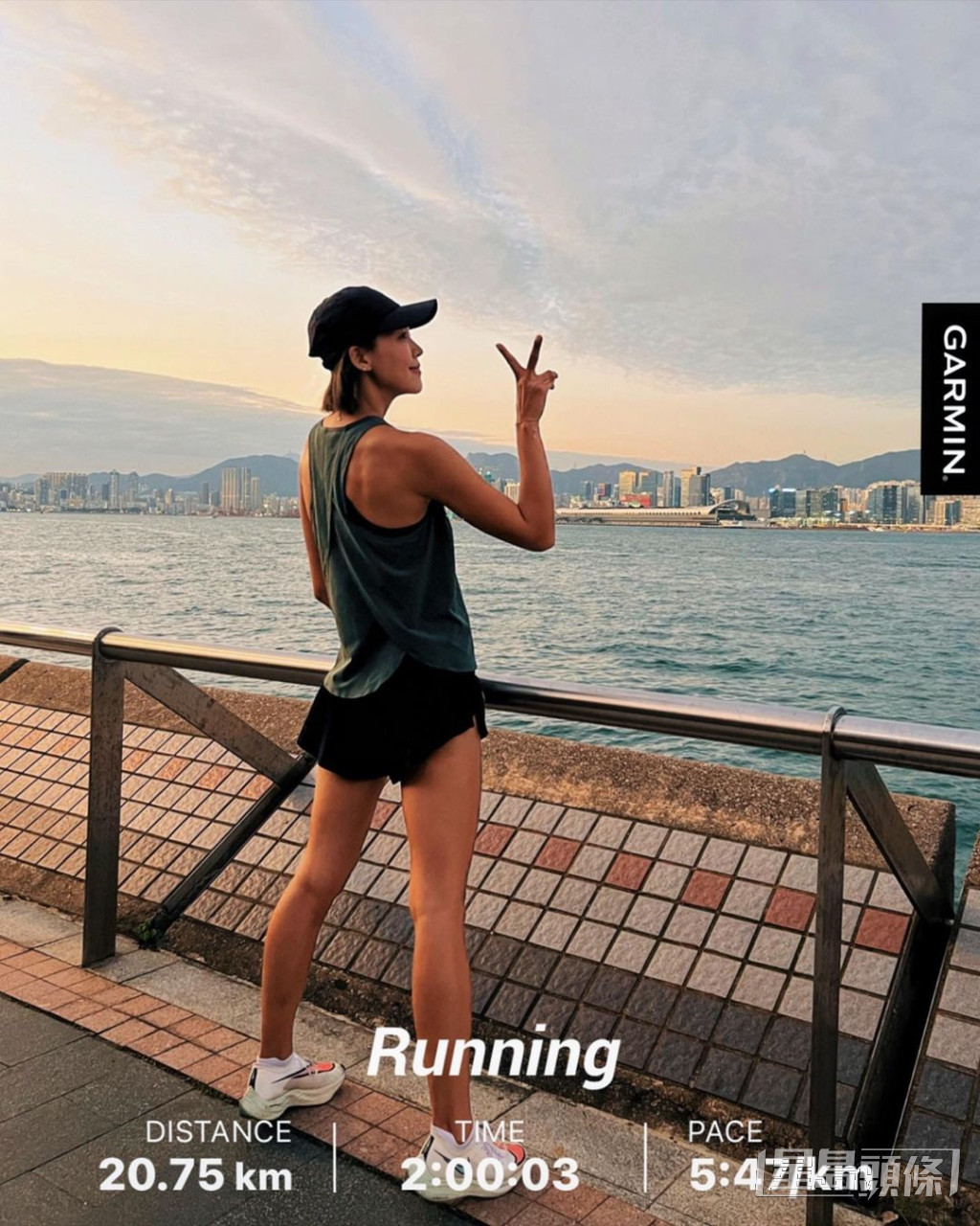 梁諾妍是專業跑步及健身教練。