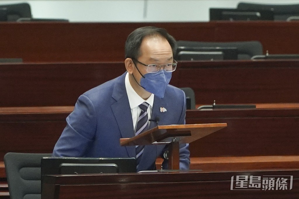 立法会议员陈学锋。资料图片