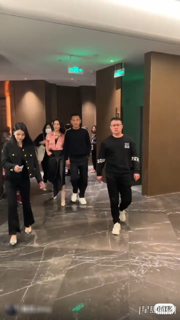 早前情人節，郭可盈罕有拖老公林文龍出席活動。  ​