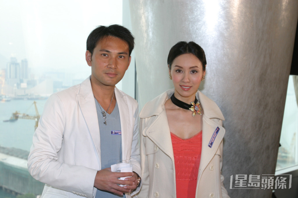 林文龙与郭可盈于1995年拍摄《万里长情》时结情缘。