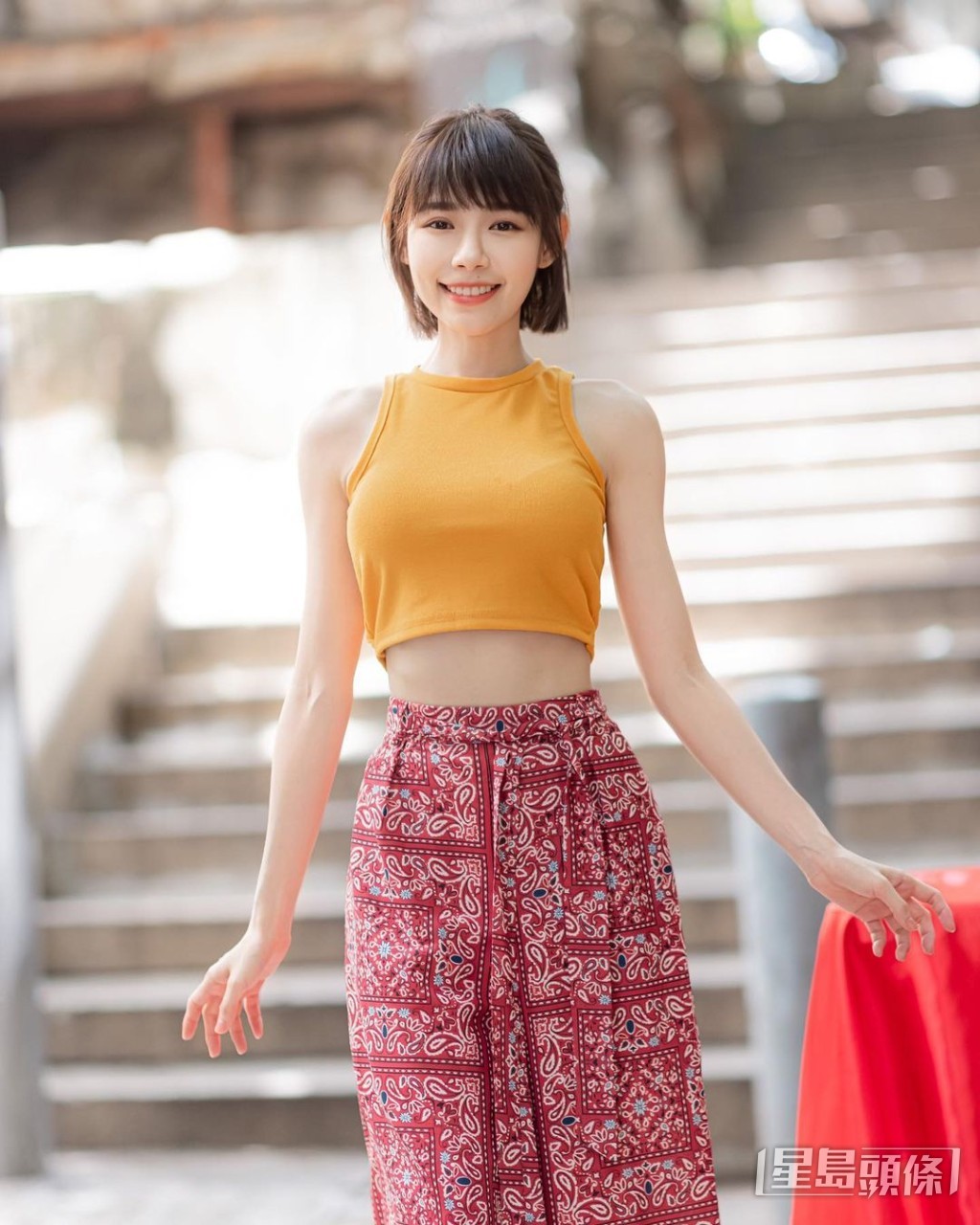 劲受港人欢迎嘅“大马女神”林明祯𠵱家好锡身。