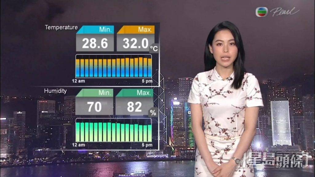 網民讚林婷婷穿旗袍,凹凸有致。