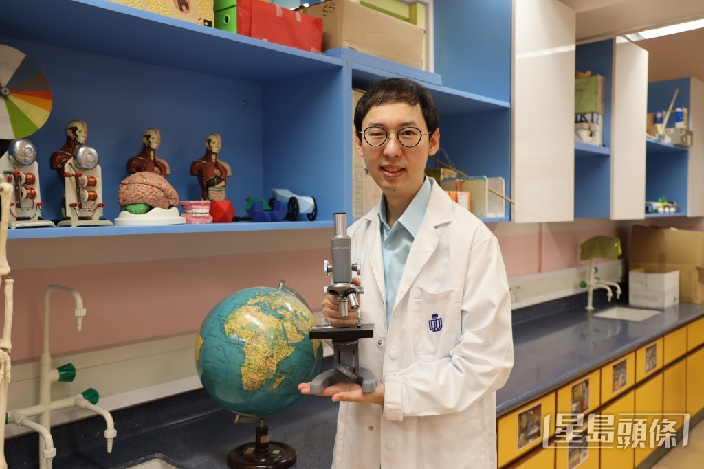 除了於科技大學任職化學系理學教育助理教授及化學系講師，「火博士」近年亦不時作客不同節目，又會接受各大傳媒訪問以及到不同中小學出席講座及教學，形象正面。（受訪者提供圖片）