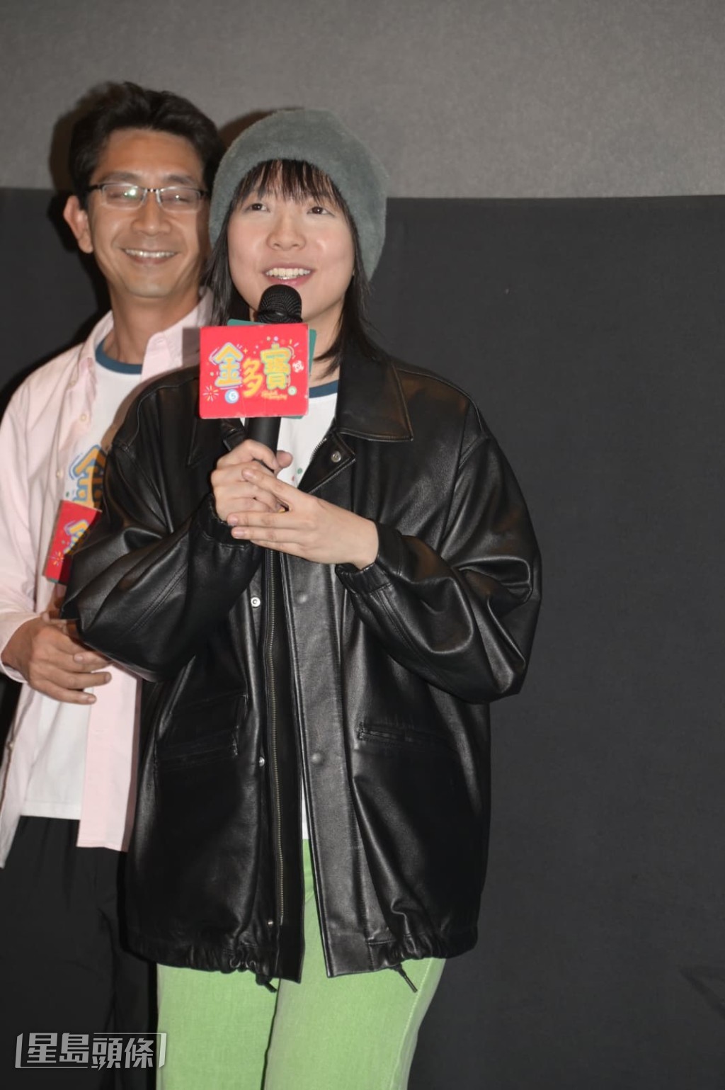 鍾雪瑩開心可以參與今次演出。 鍾雪瑩開心可以參與今次演出。