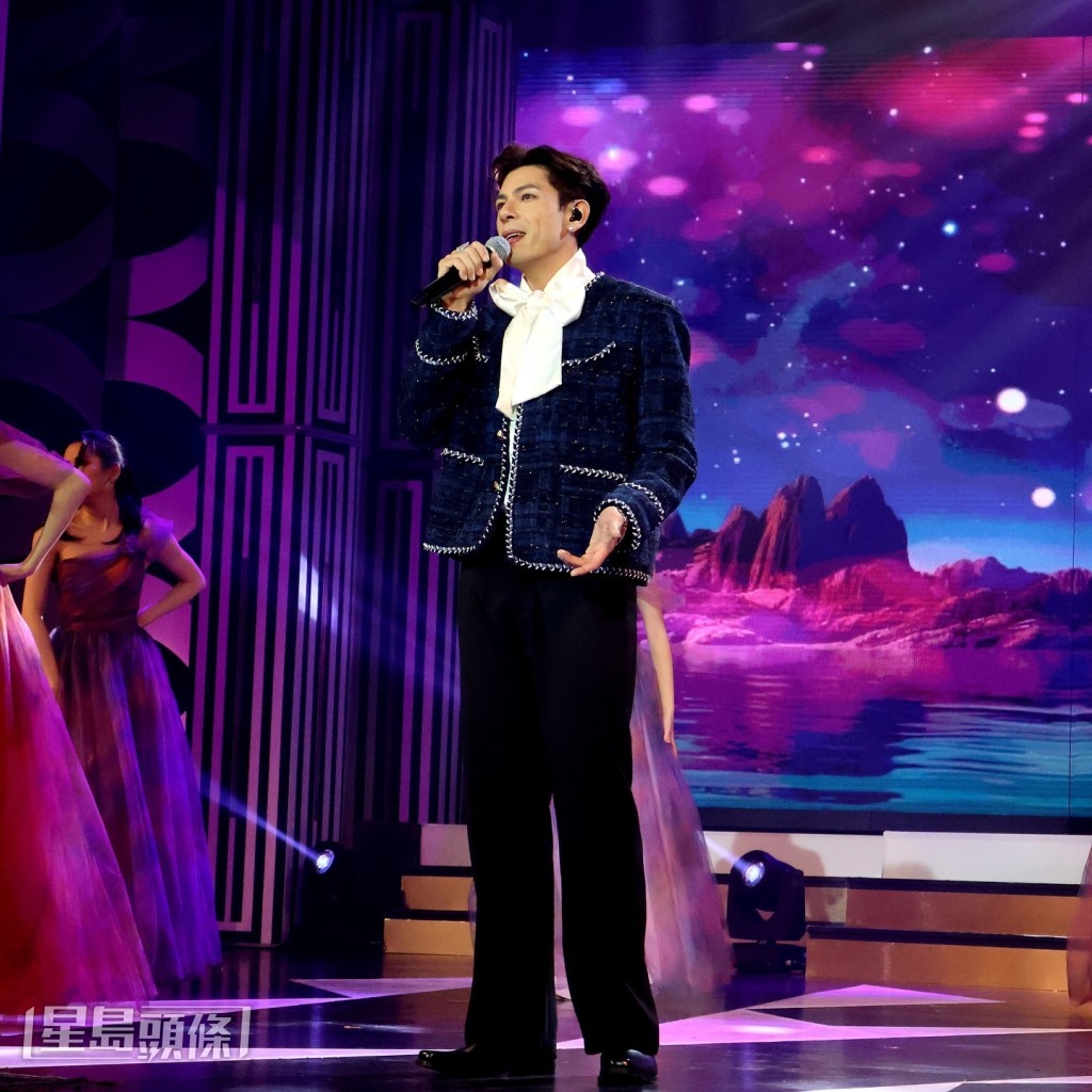 German最近拍摄电视节目时，说他最难忘是第一次的澳门个人演唱会。