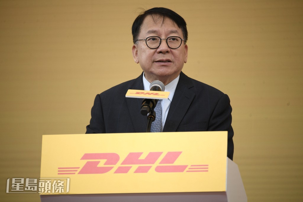 政务司司长陈国基。陈浩元摄