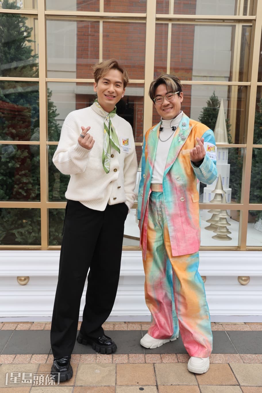 周吉佩、羅啟豪為Boxing Day聖誕音樂會演出。 周吉佩、羅啟豪為Boxing Day聖誕音樂會演出。