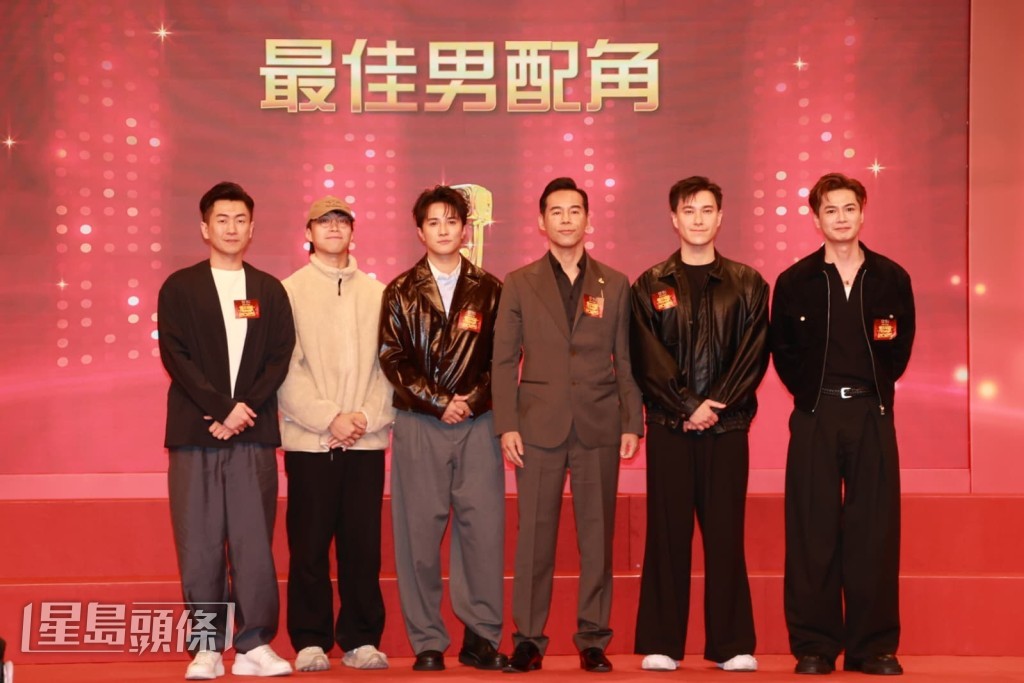 羅子溢憑《執法者們》，朱敏瀚（朱仔）憑《奔跑吧！勇敢的女人們》提名「最佳男配角」。