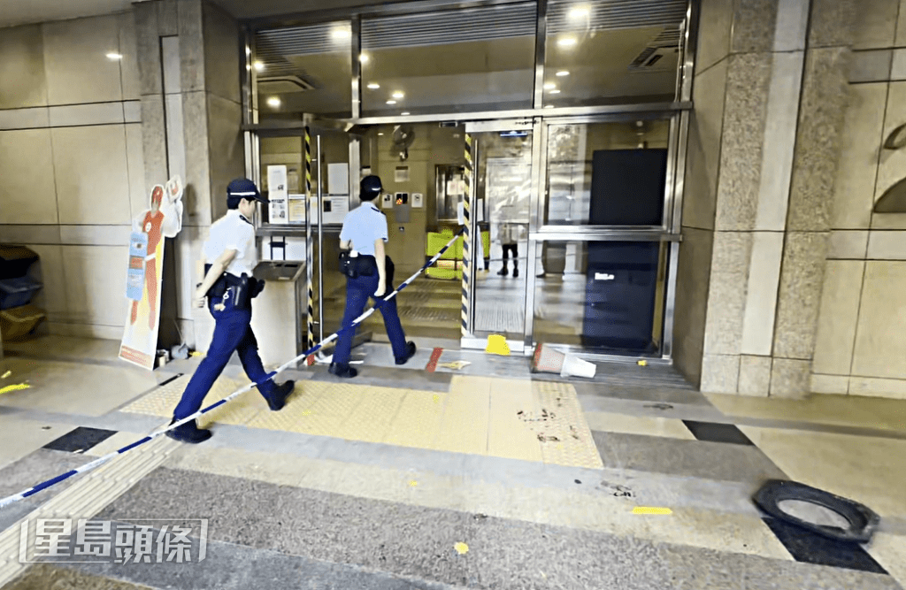警方在場調查。梁國峰攝