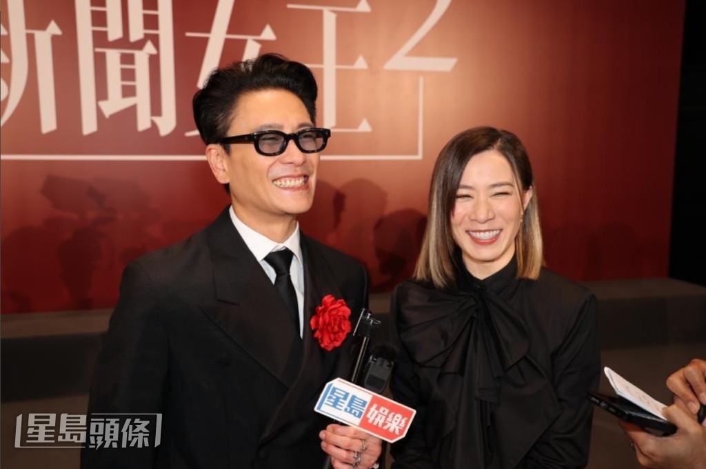 黃宗澤在《新聞女王2》同佘詩曼擦出大火花，他期望兩人再合作拍新劇。