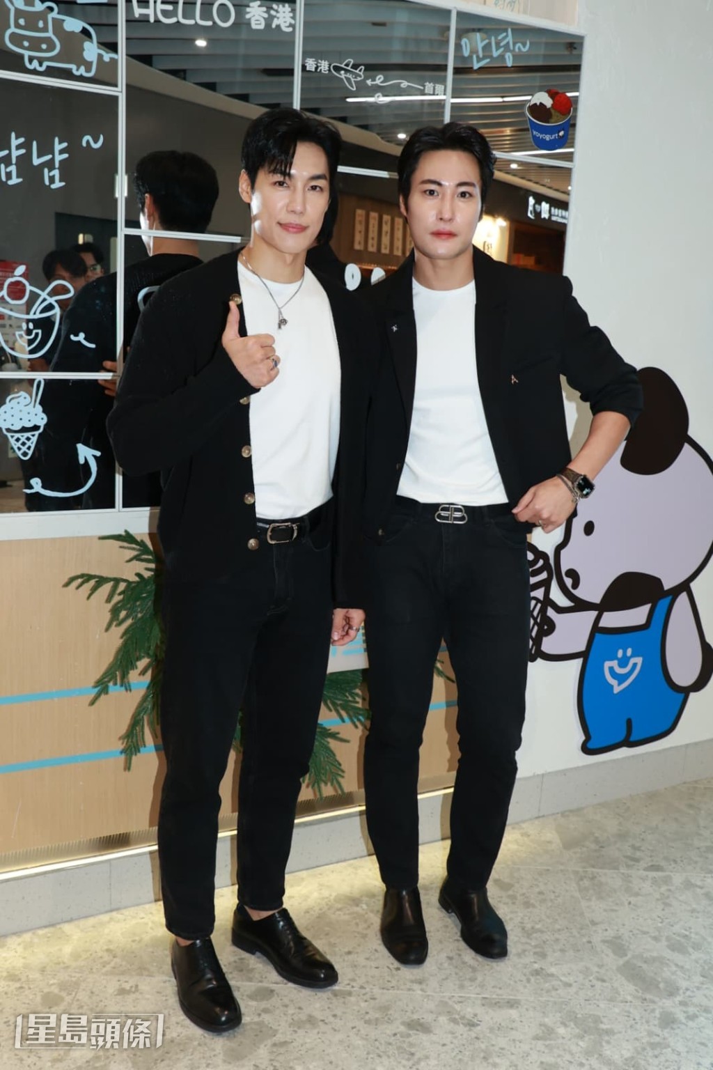 再次來港知道日前發生火災事件，他們心情沉重。