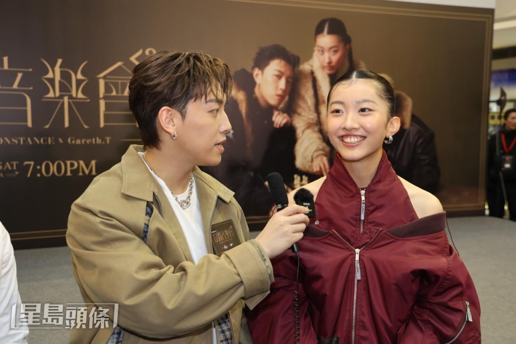 陳康堤早前在社交網公布與日本混血模特兒男友和平分手，問到她是否已放下心情？陳康堤表示已放下。