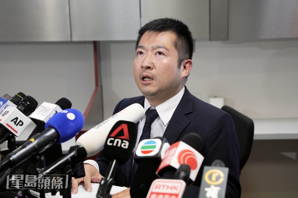 孫耀東認為承認同性伴侶關係的替代方法可以是民事結合。蘇正謙攝 孫耀東認為承認同性伴侶關係的替代方法可以是民事結合。蘇正謙攝