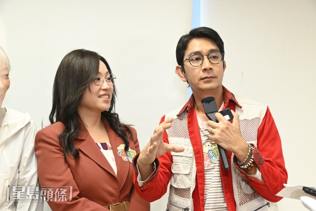 李尚正笑指自己有錢的話，都會投資賀歲片《金多寶》。