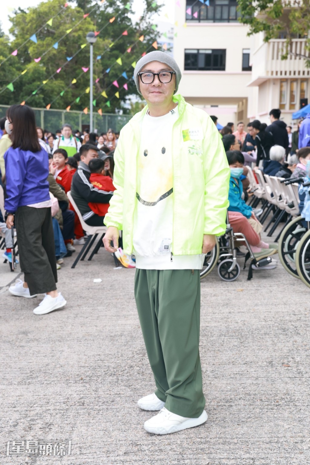  張衛健笑指在自己15歲的最後一日參與活動，非常有意義。