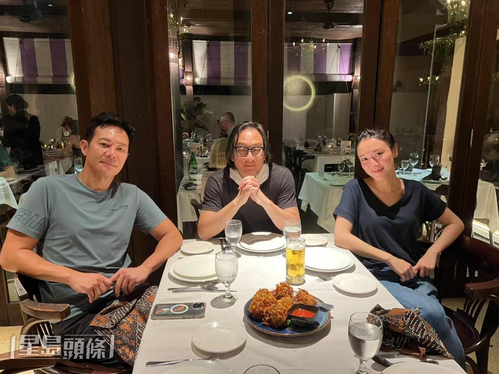 三人首次合作,笑稱是緣份的安排。 三人首次合作,笑稱是緣份的安排。