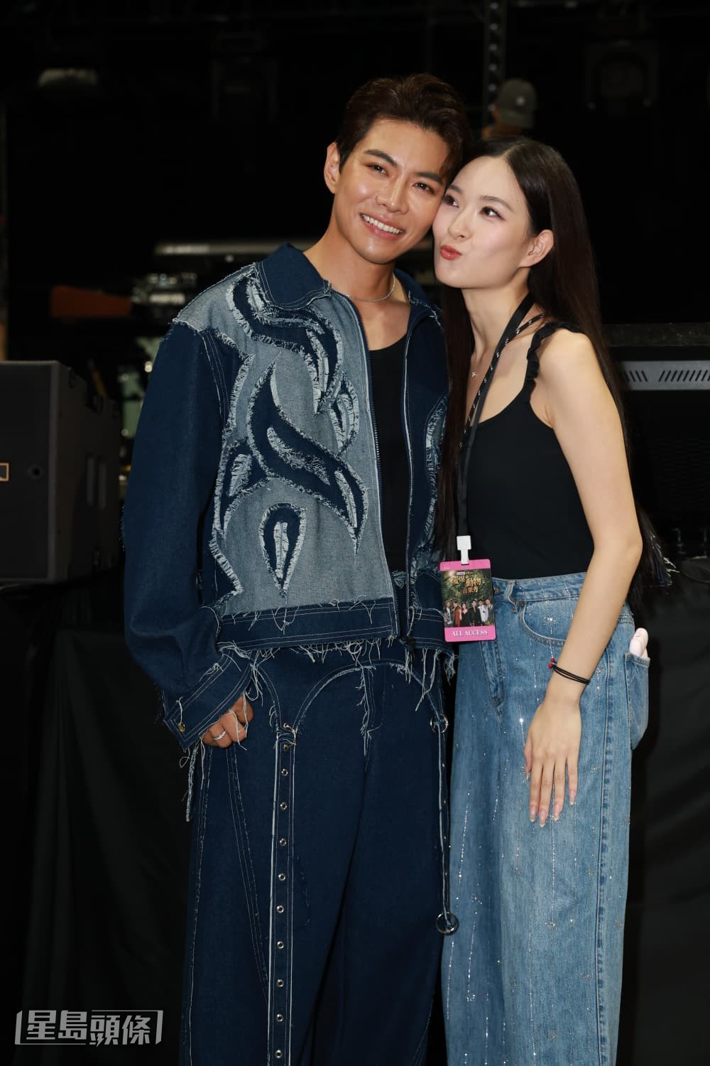 羅天宇、陳懿德甜蜜恩愛。