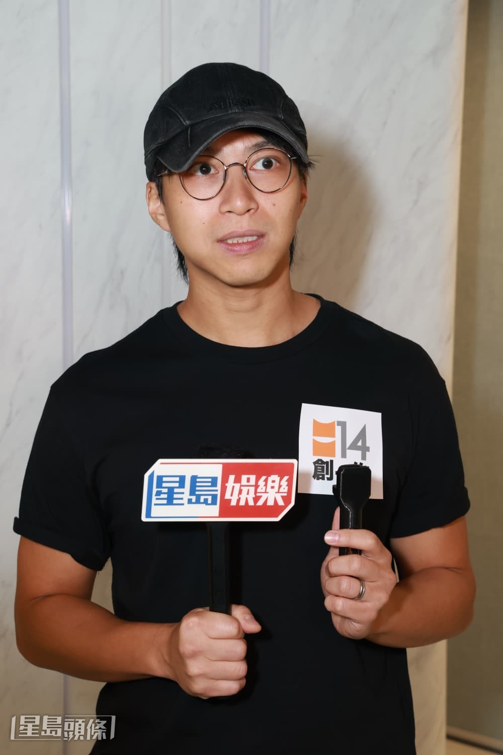 吳業坤以自己公司名義參與「創+作」活動，首演微電影。