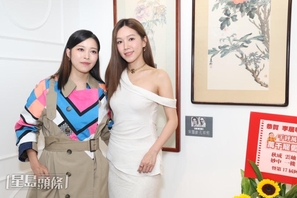 賴慰玲與傅嘉莉在劇集《反黑路人甲》演姊妹。 賴慰玲與傅嘉莉在劇集《反黑路人甲》演姊妹。