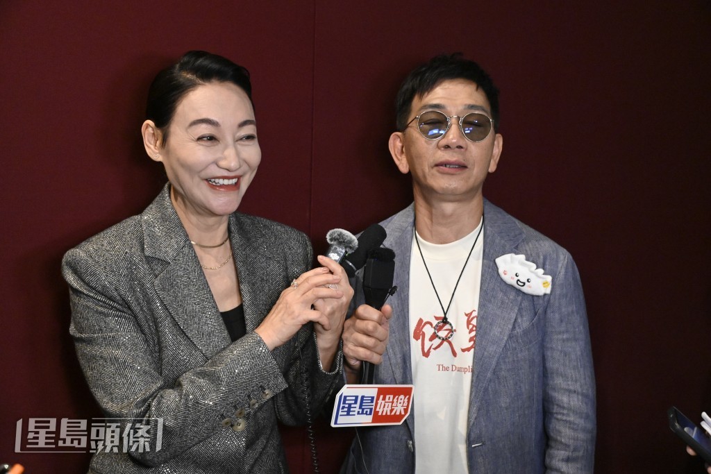 惠英紅笑說青年導演可找他們兩位老人家演戲。