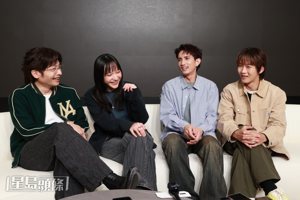 Lokman讚陳漢娜在劇中服裝造型與平素形象差異極大。 Lokman讚陳漢娜在劇中服裝造型與平素形象差異極大。