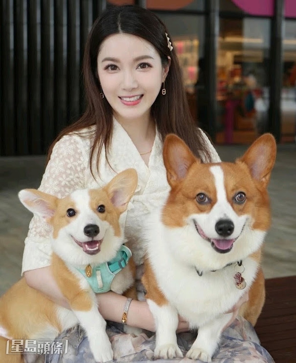 苟芸慧身边有爱犬、亲朋和各方面都能接住她的工作伙伴包围着,已觉很满足。 苟芸慧身边有爱犬、亲朋和各方面都能接住她的工作伙伴包围着,已觉很满足。