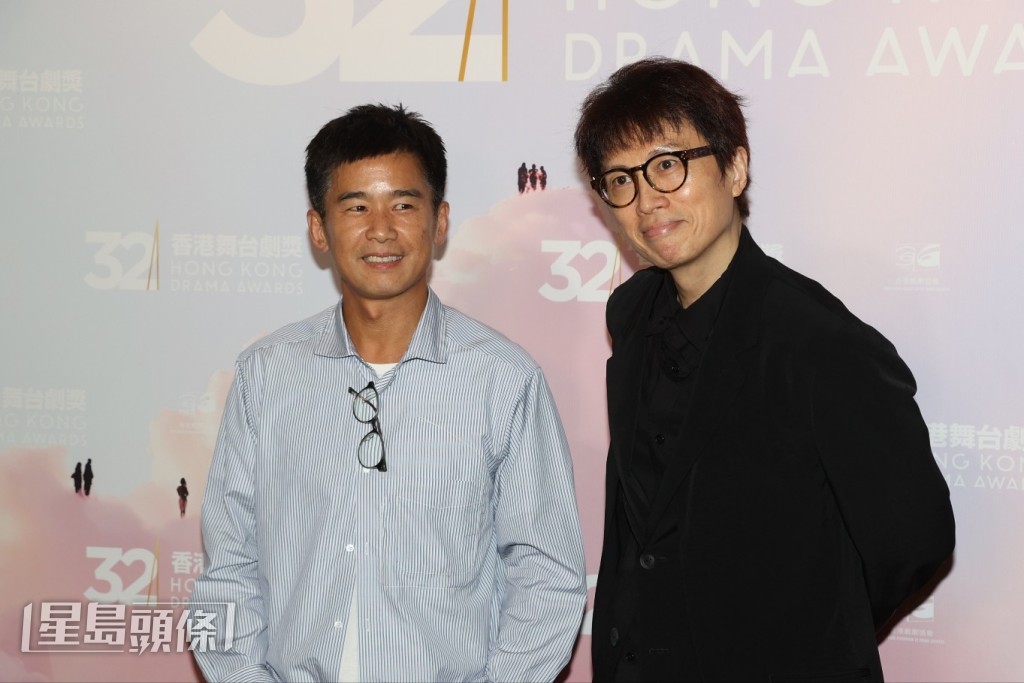 林海峰和黃子華去年合作舞台劇《愛我別走》。