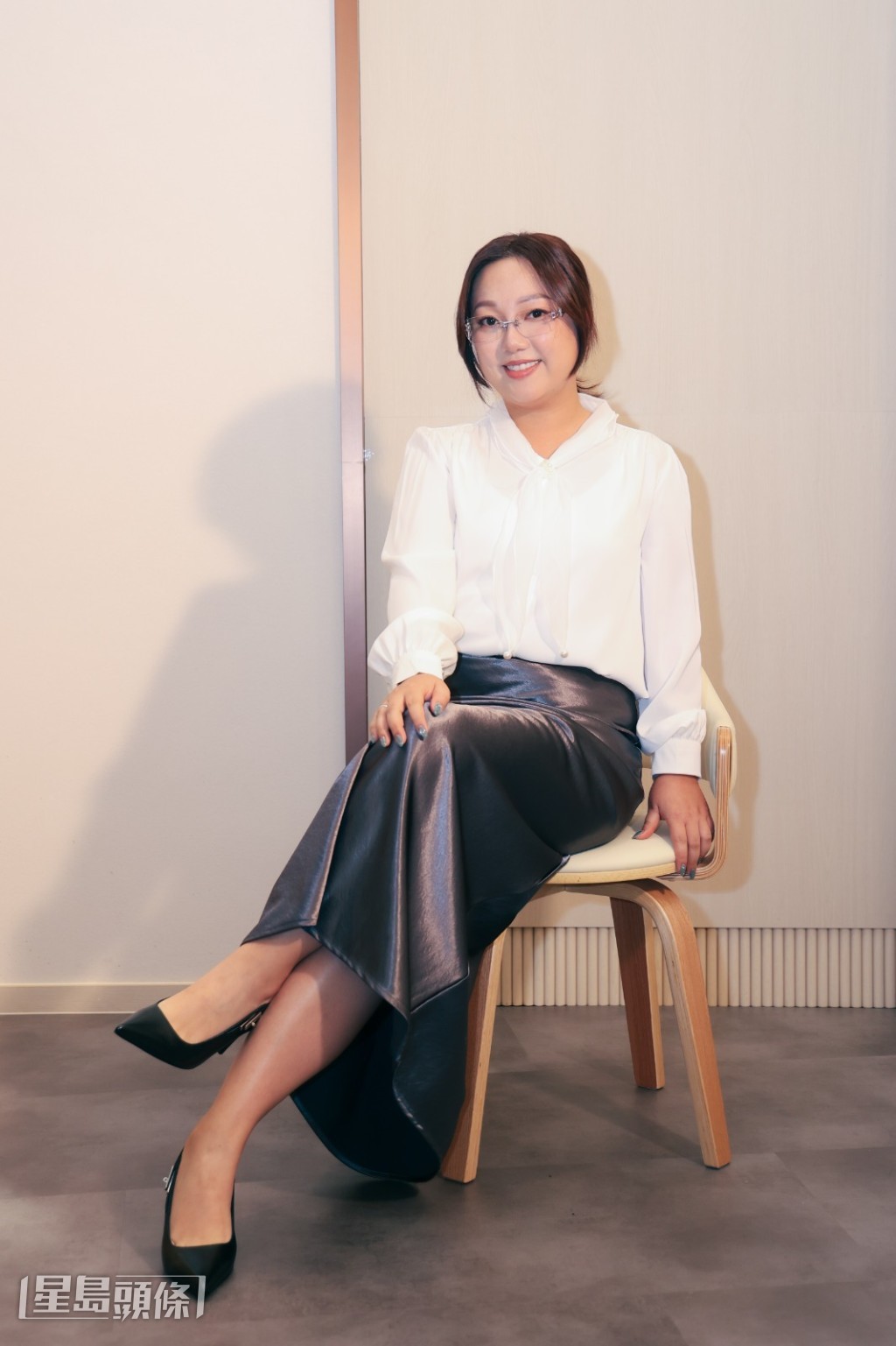「妹頭」盧頌恩坦言今次演卸膊職員兼單親媽媽，頗有難度。