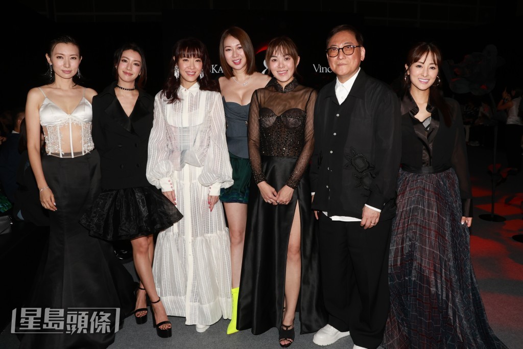  蔡思貝、莊思敏、陳楨怡等出席時裝活動。