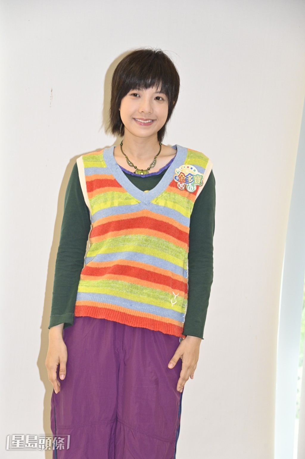 鍾雪瑩表示未試過跟狗演員合作。