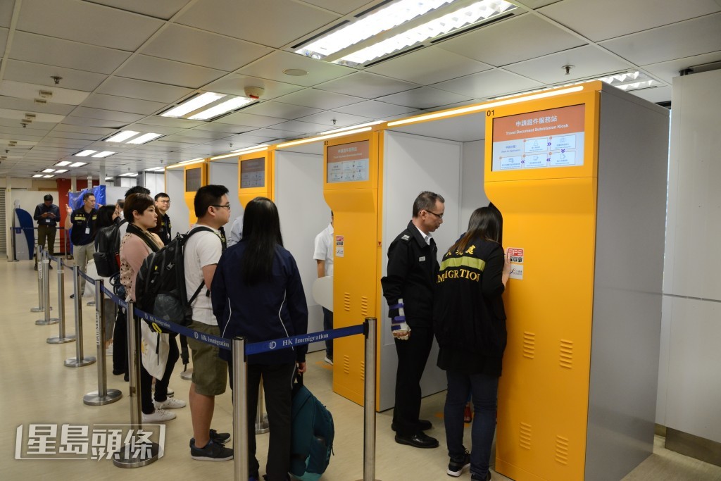 郭俊峯指入境處會利用創新科技提升服務水平。資料圖片