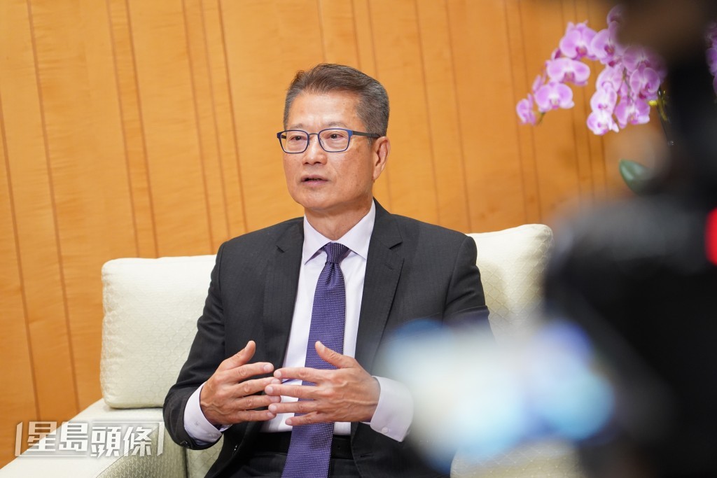財政司司長陳茂波。葉偉豪攝 財政司司長陳茂波。葉偉豪攝