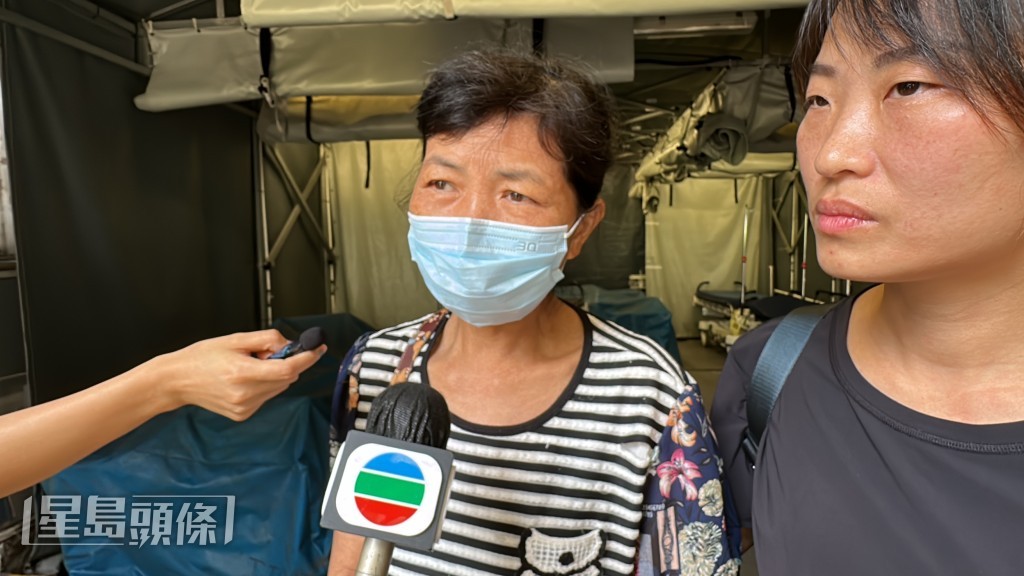 郭妻埋怨丈夫盡心盡力工作卻得到這個結果。劉漢權攝 郭妻埋怨丈夫盡心盡力工作卻得到這個結果。劉漢權攝