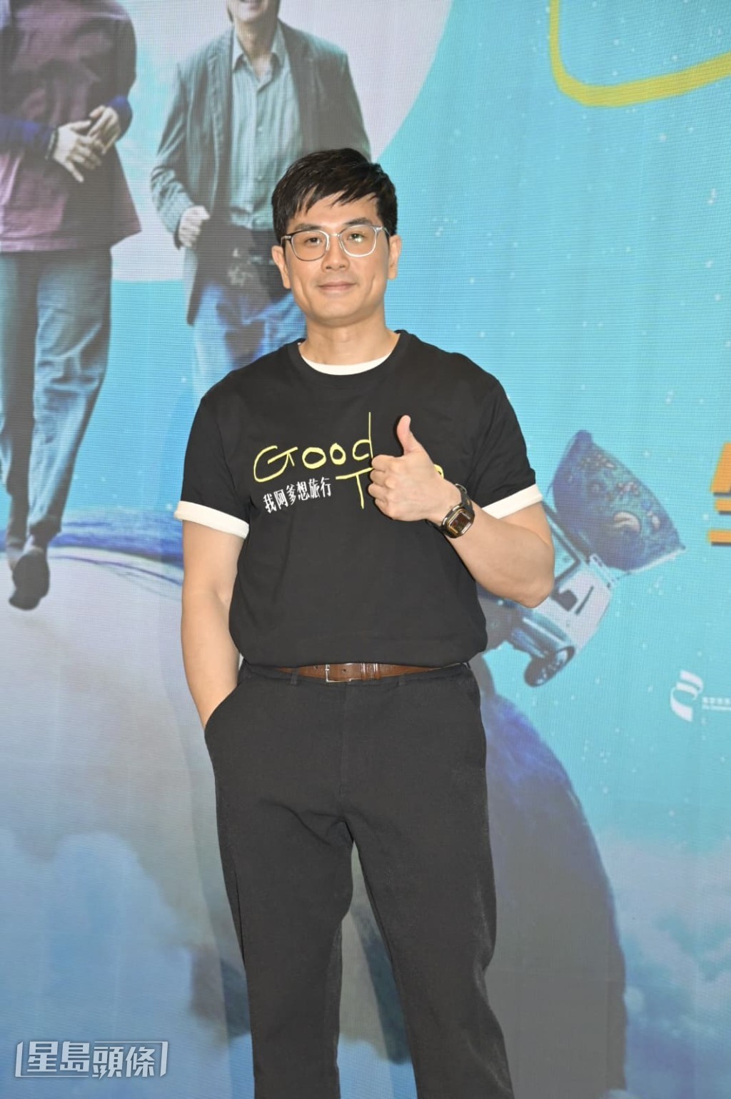 伍允龍佩服張家輝搞笑功力。