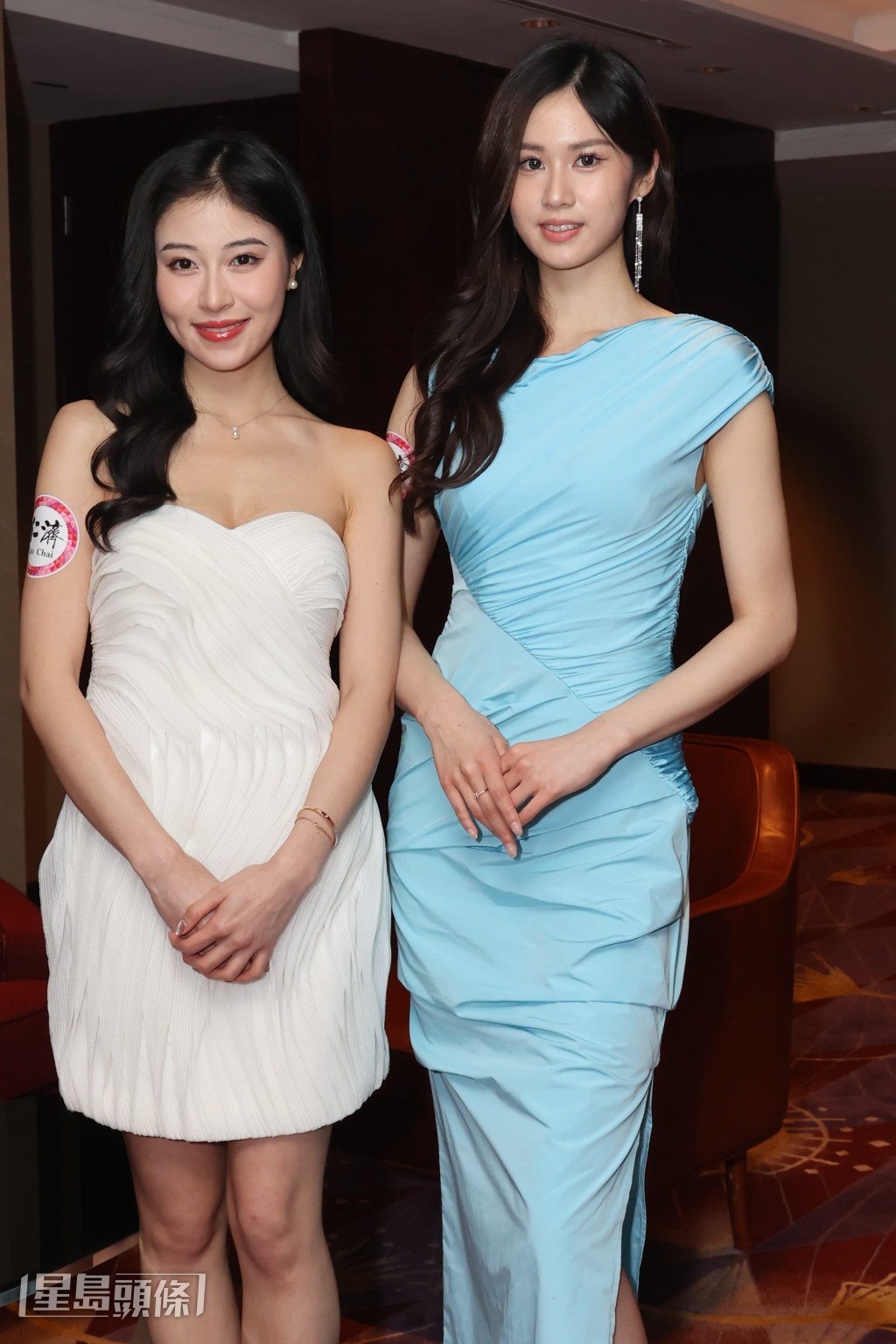 两人均表示没有抽奖运。