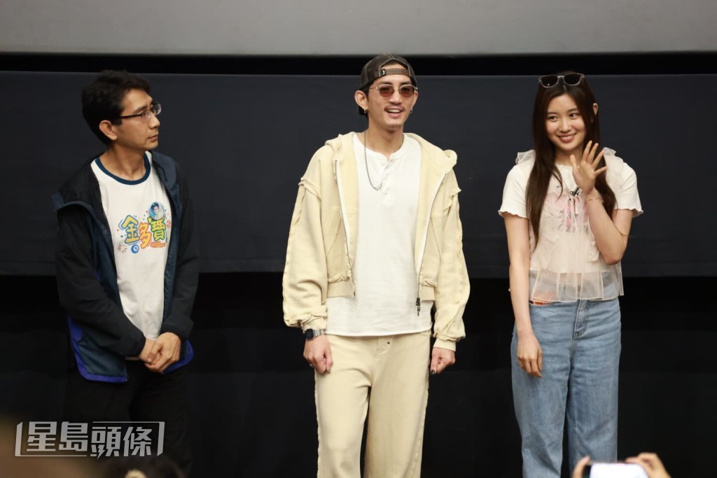 Lokman覺得自己側面都幾似李尚正。 Lokman覺得自己側面都幾似李尚正。