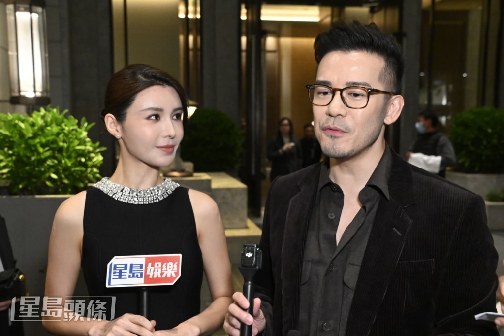 問到可想似陳偉霆跳step做爸爸？沈震軒笑言似陳偉霆也不錯。