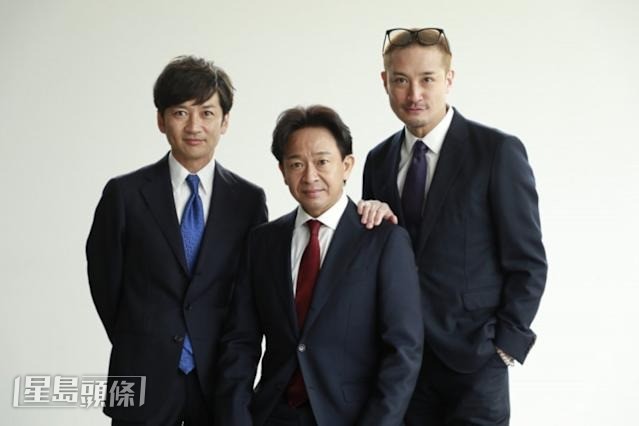 國分（左）的TOKIO隊友城島茂（中）、松岡昌宏（右）均深受其害。