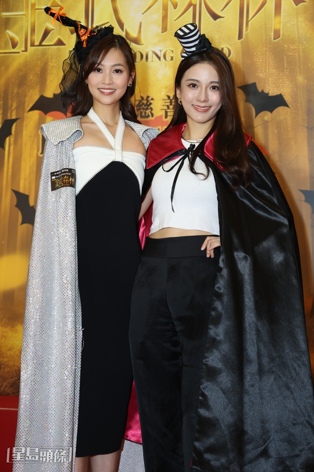 郭柏妍與陳星妤出席劇集《金式森林》宣傳活動。  郭柏妍與陳星妤出席劇集《金式森林》宣傳活動。