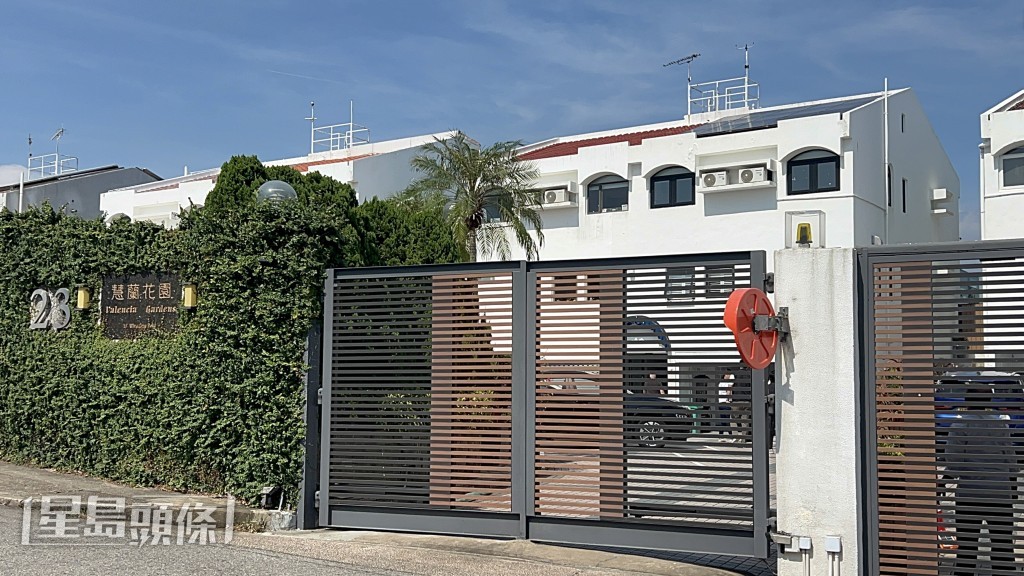 慧蘭花園發生爆竊案。楊偉亨攝