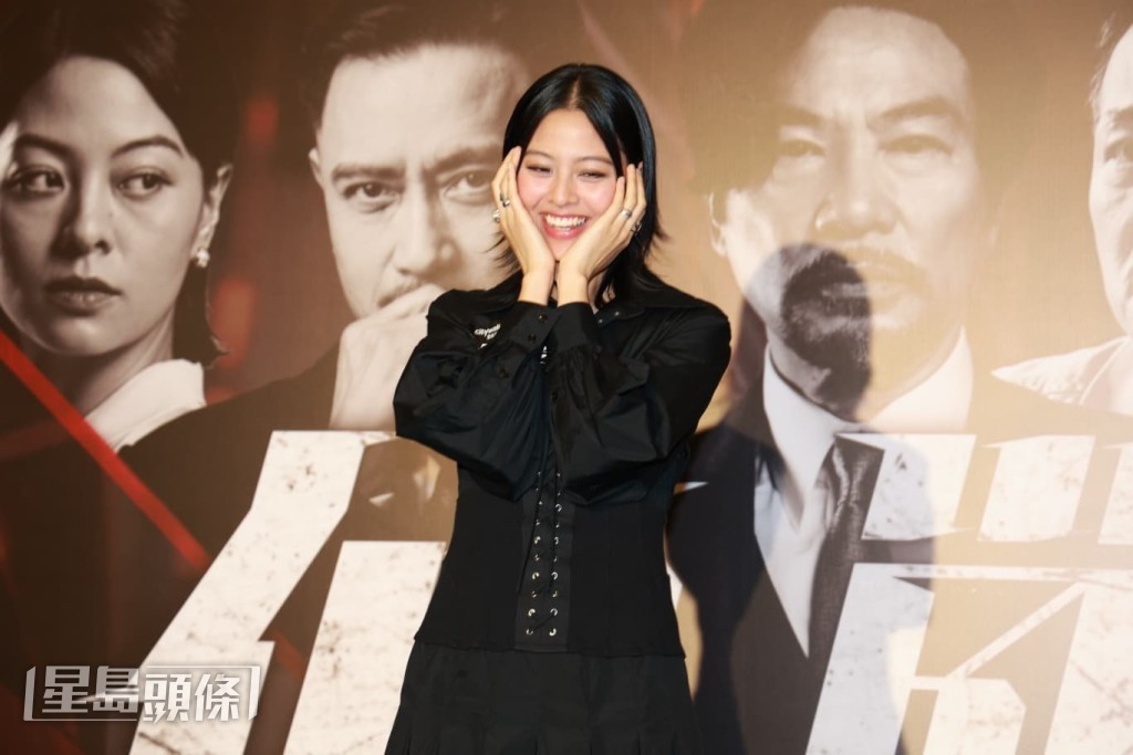 對於生日願望，她表示希望大家身體健康、開開心心。