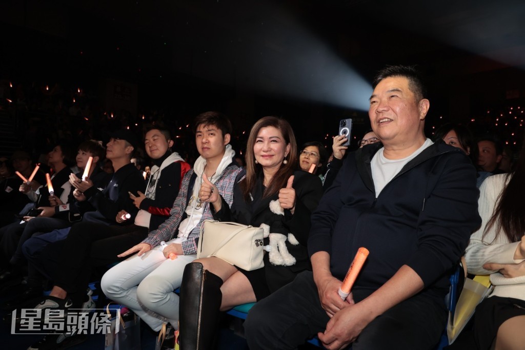 樂易玲(樂小姐)亦有現身支持。 樂易玲(樂小姐)亦有現身支持。