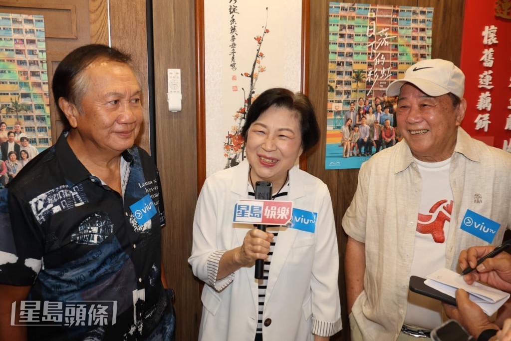 《日落下的彩虹》播出後口碑甚佳,3人均表示,很開心外界的反應好。 《日落下的彩虹》播出後口碑甚佳,3人均表示,很開心外界的反應好。
