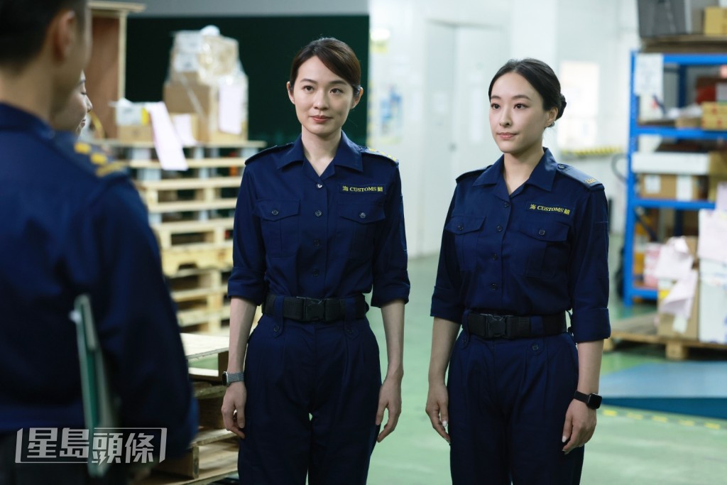 該劇女主角蔡潔及陳瀅亦十分興奮。 該劇女主角蔡潔及陳瀅亦十分興奮。