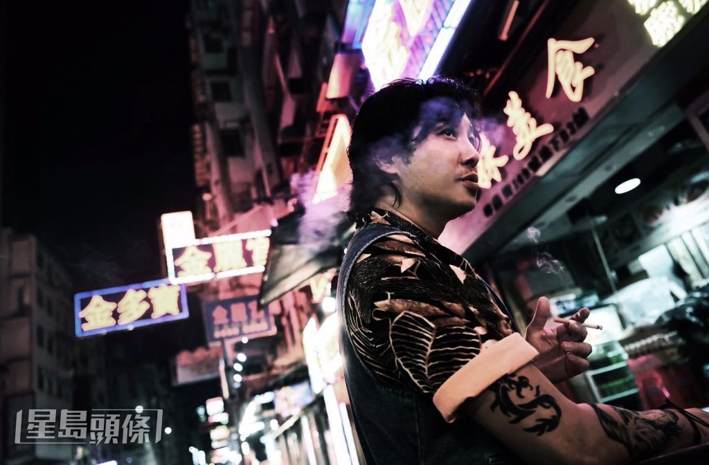 譚耀文主演的電影《拼命三郎》去年上映。