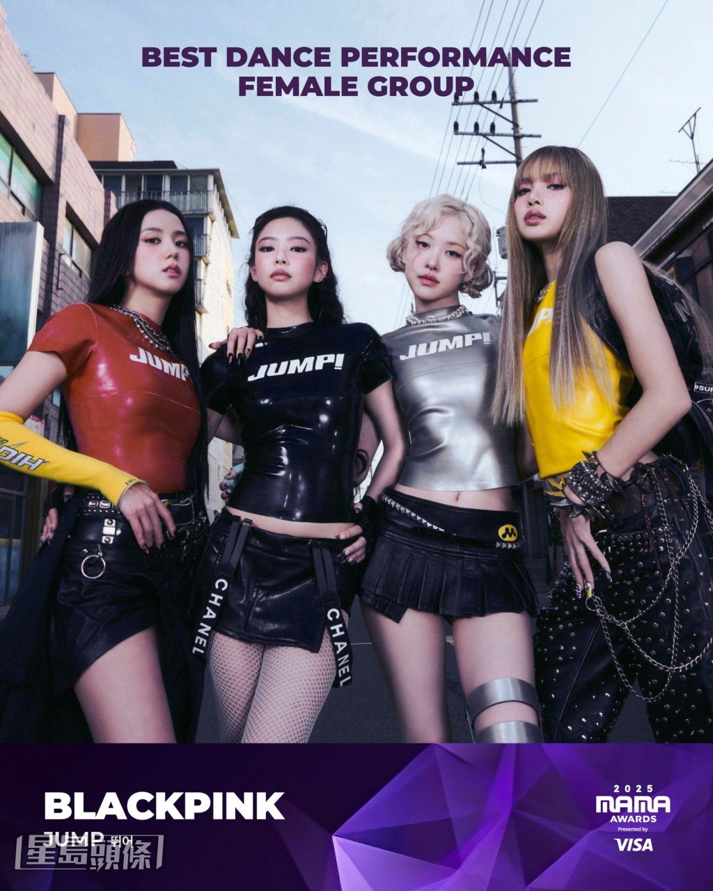 BLACKPINK在MAMA獲16項提名最巴閉。 BLACKPINK在MAMA獲16項提名最巴閉。