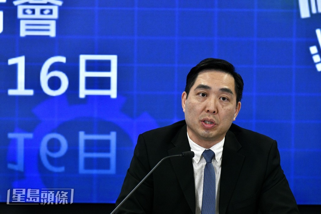 海关财富调查科监督杨郁文。 海关财富调查科监督杨郁文。
