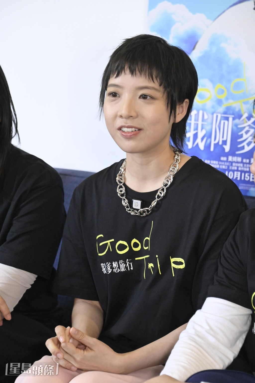 鍾雪瑩憑 《善男信女》入圍第63屆金馬獎，角逐「最佳女主角」。
