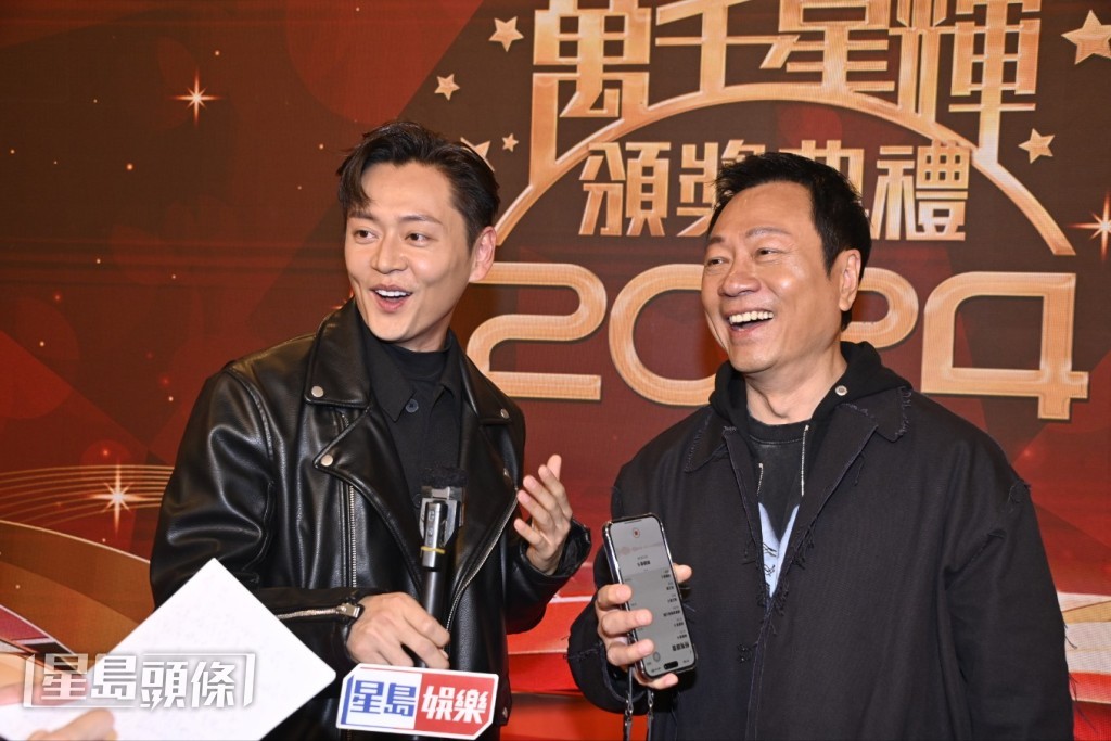 黎耀祥、張振朗決定互投對方一票。 黎耀祥、張振朗決定互投對方一票。