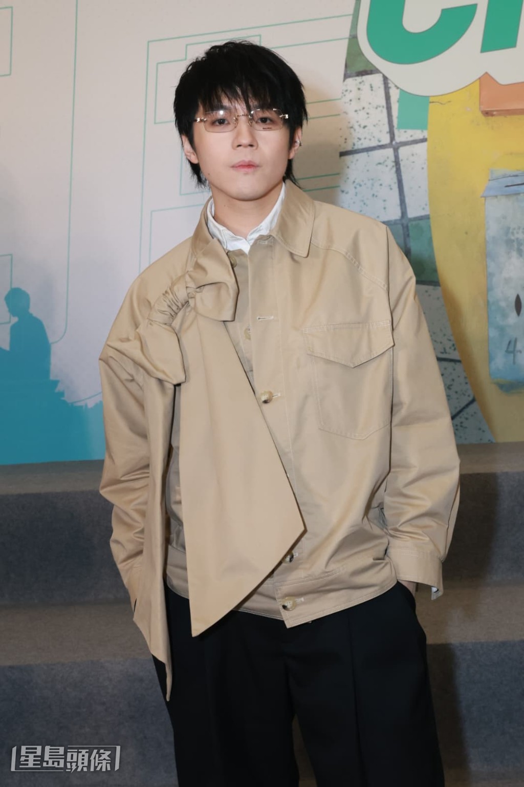 陳卓賢有7個入圍獎項，他表示沒特別去想得獎與否。